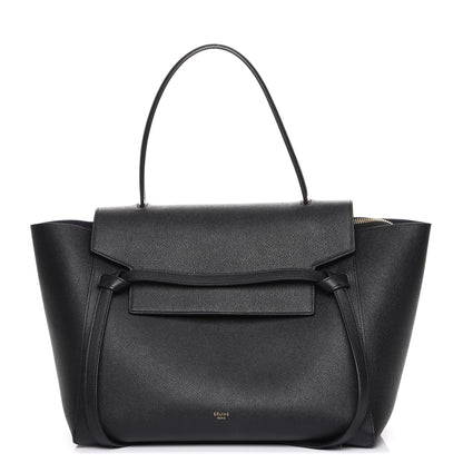 Celine Drummed Calfskin Small Belt Bag Black 1 of 16