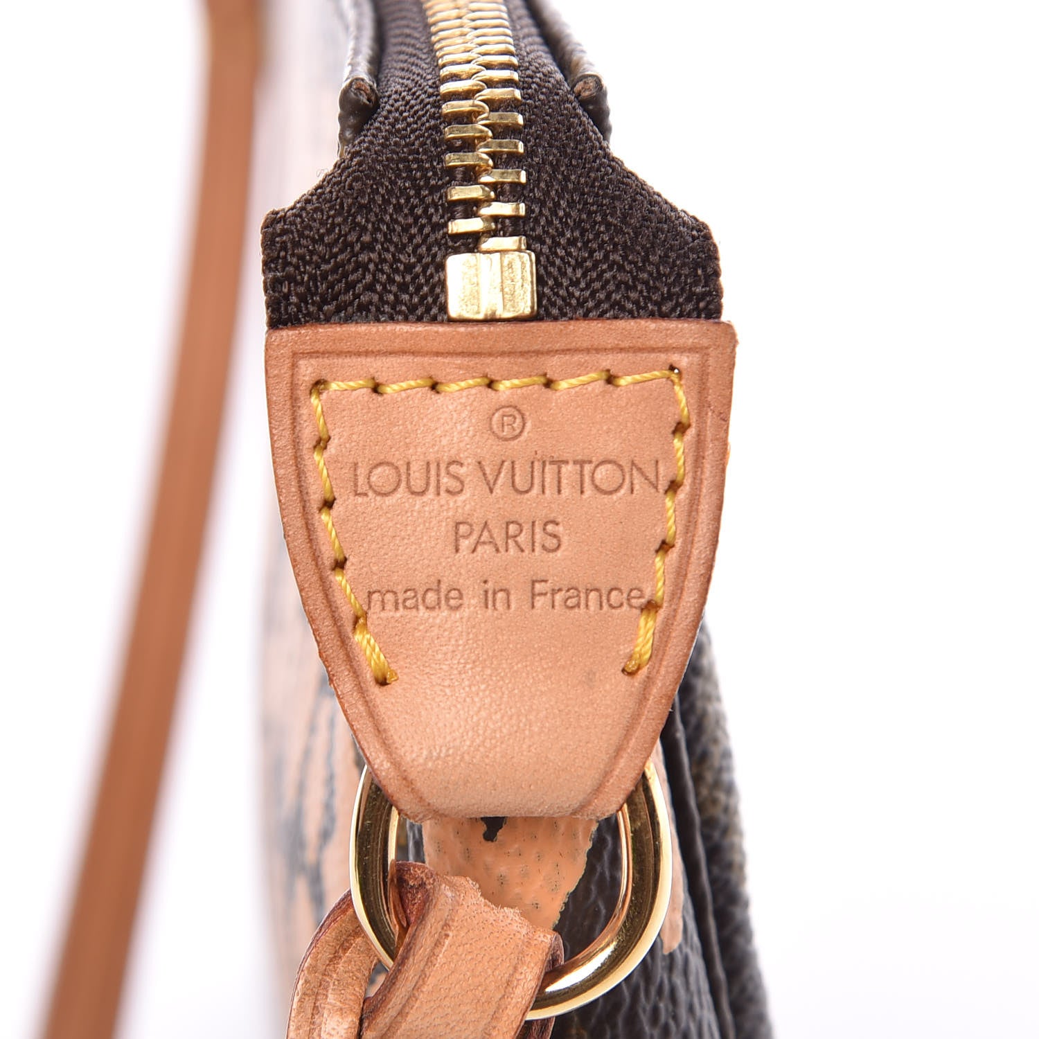 Louis Vuitton Monogram Graffiti Pochette Accessories Peach 6 of 9