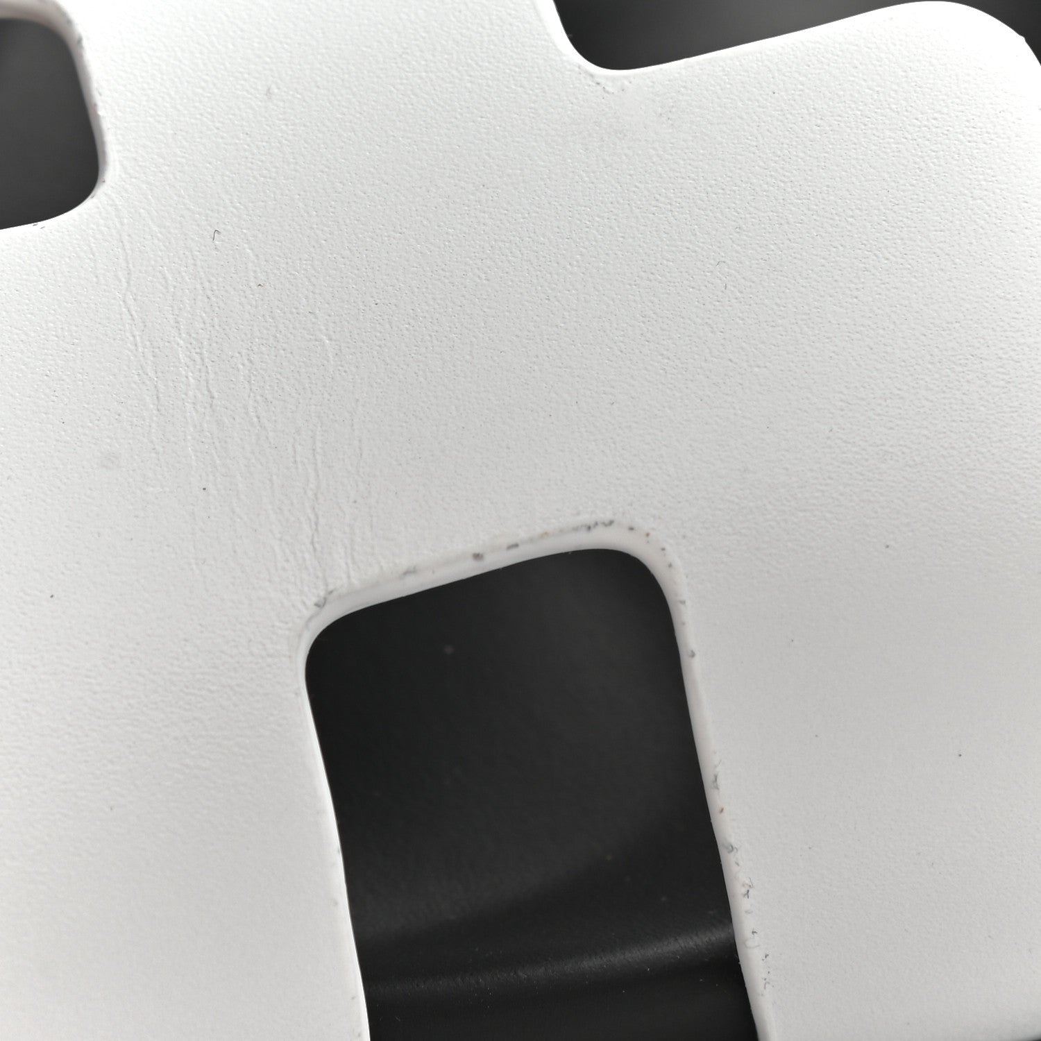 Hermes Calfskin Womens Chypre Sandals 36 White 9 of 10