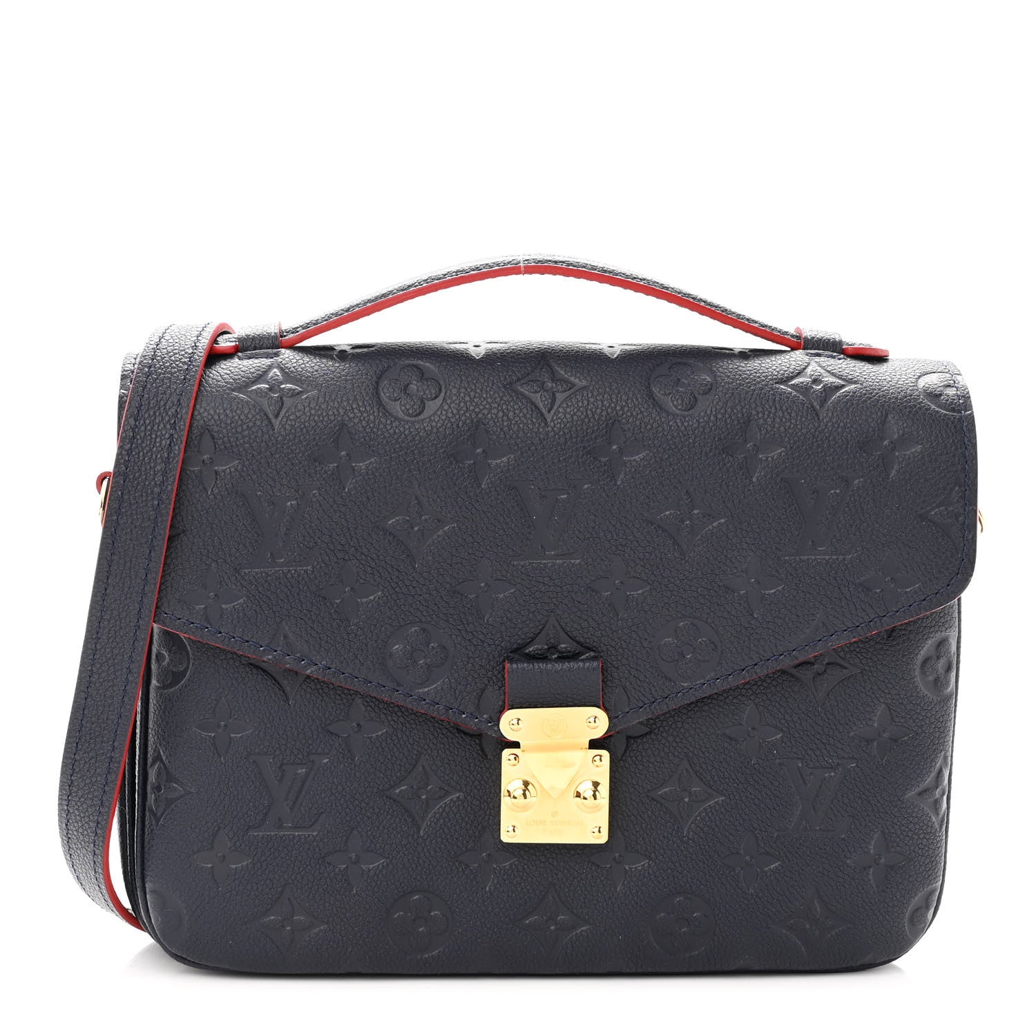 Louis Vuitton Empreinte Pochette Metis Marine Rouge 1 of 10