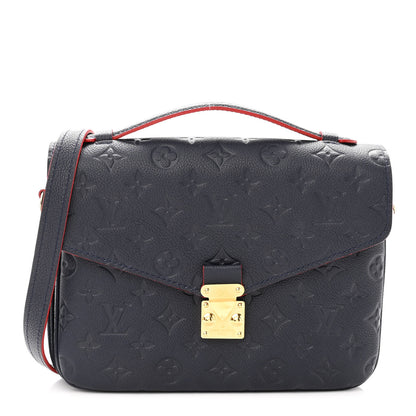 Louis Vuitton Empreinte Pochette Metis Marine Rouge 1 of 10