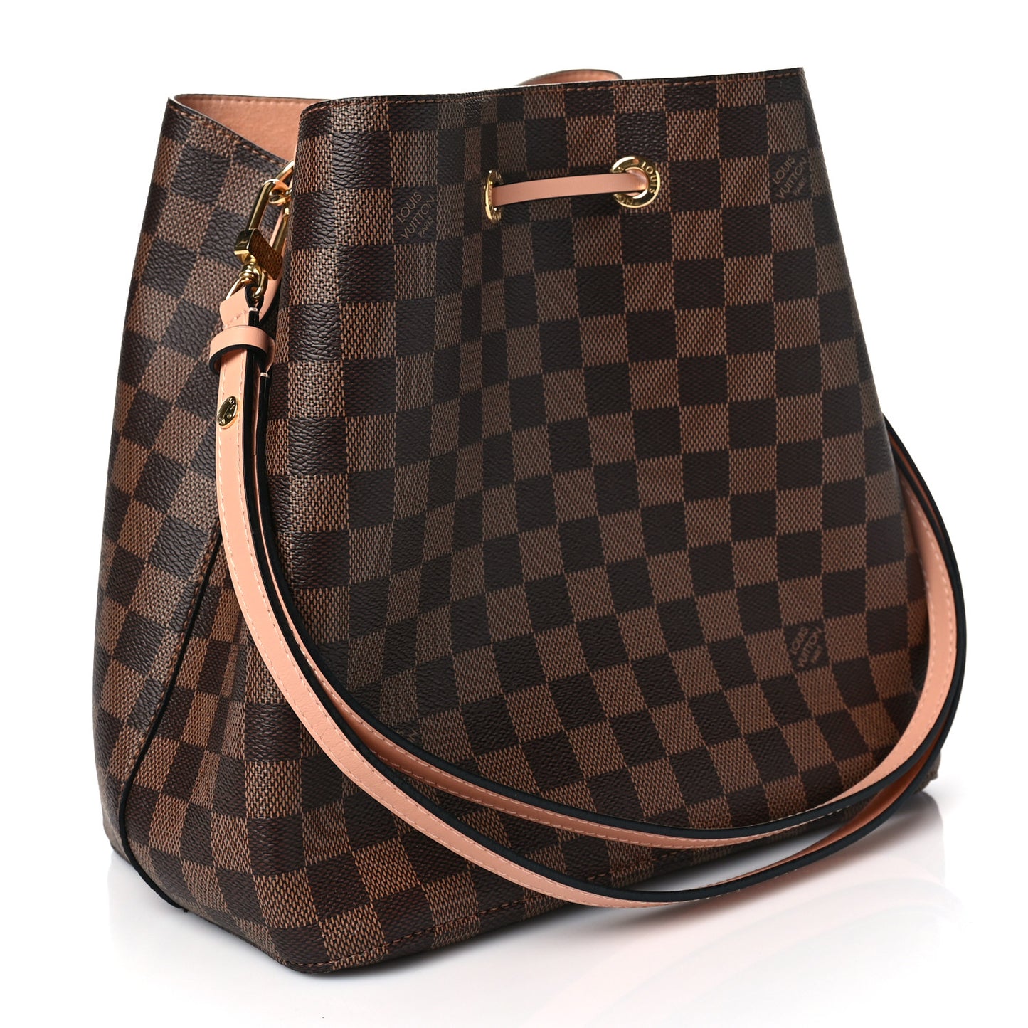 Damier Ebene Neonoe MM Venus Pink