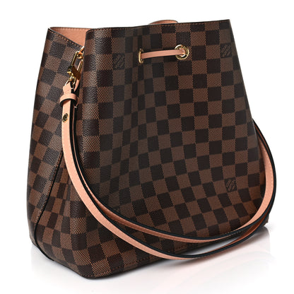 Louis Vuitton Damier Ebene Neonoe MM Venus Pink 3 of 8