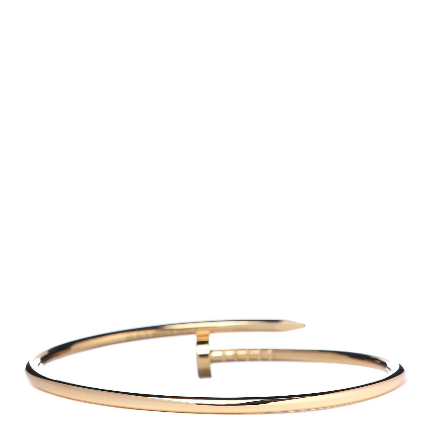 Cartier 18K Yellow Gold Small Juste Un Clou Bracelet 16 3 of 6