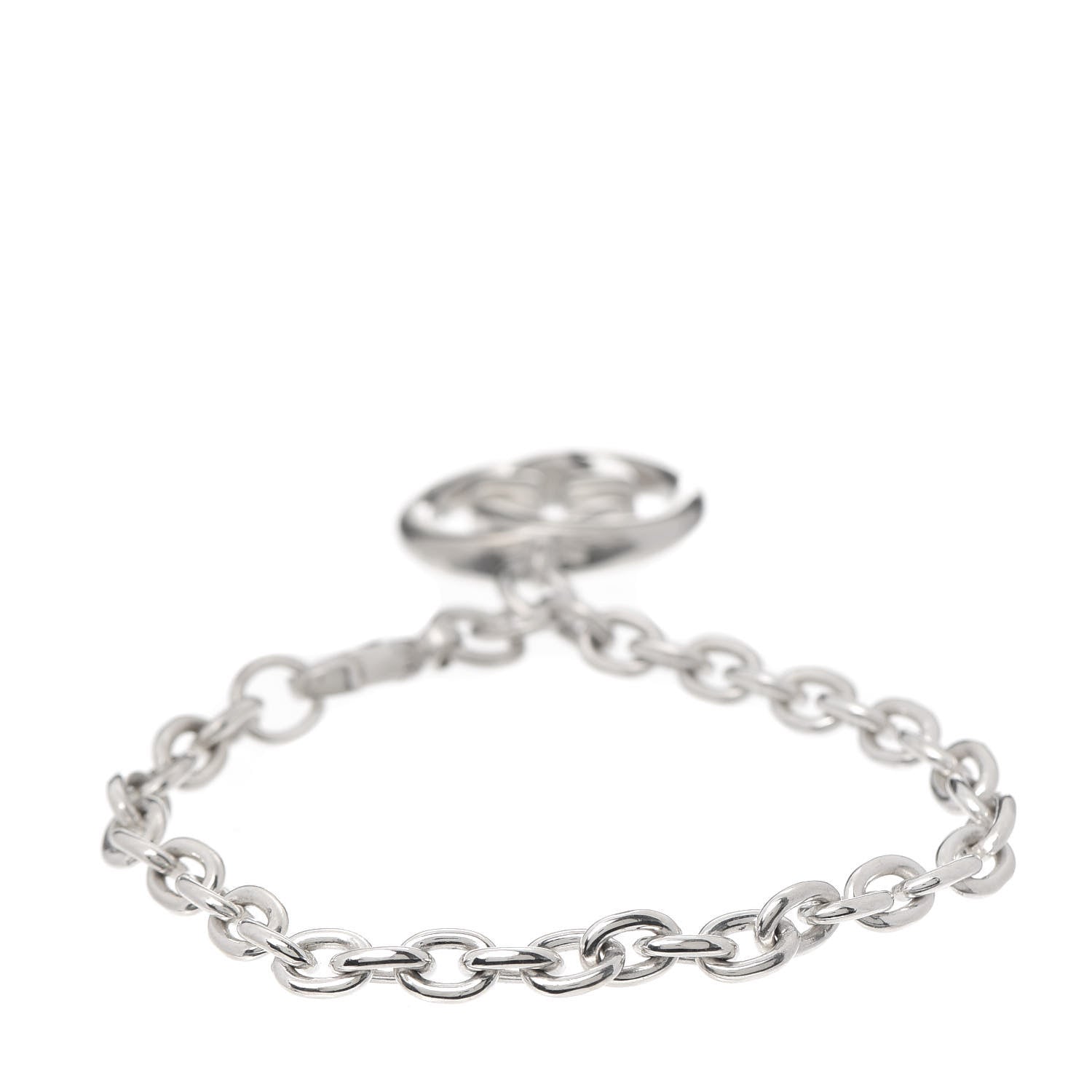 Gucci Sterling Silver Britt Charm Bracelet 3 of 5