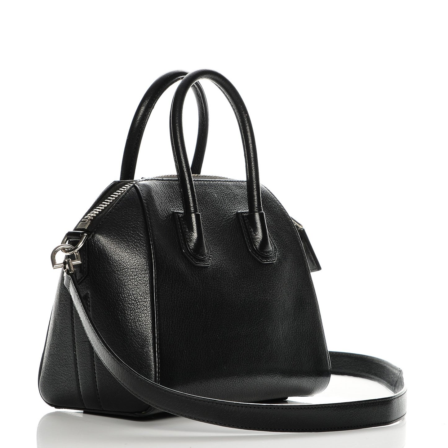 Sugar Goatskin Mini Antigona Black