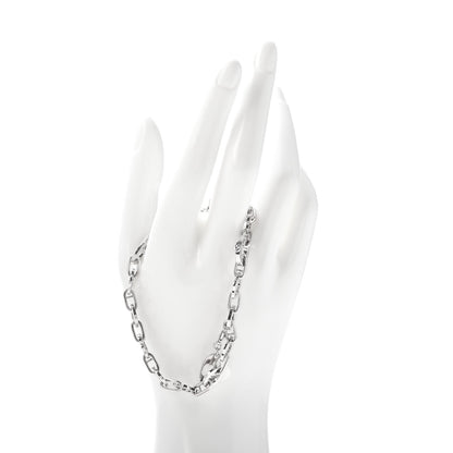 Chanel 18K White Gold Camellia Charm Bracelet 2 of 4