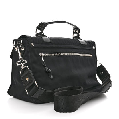 Proenza Schouler Nylon Calfskin Medium PS1 Satchel Black 3 of 15