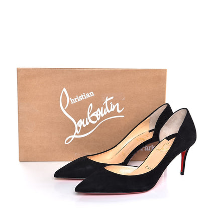Christian Louboutin Veau Velours Iriza 70 Pumps 35.5 Black 8 of 8