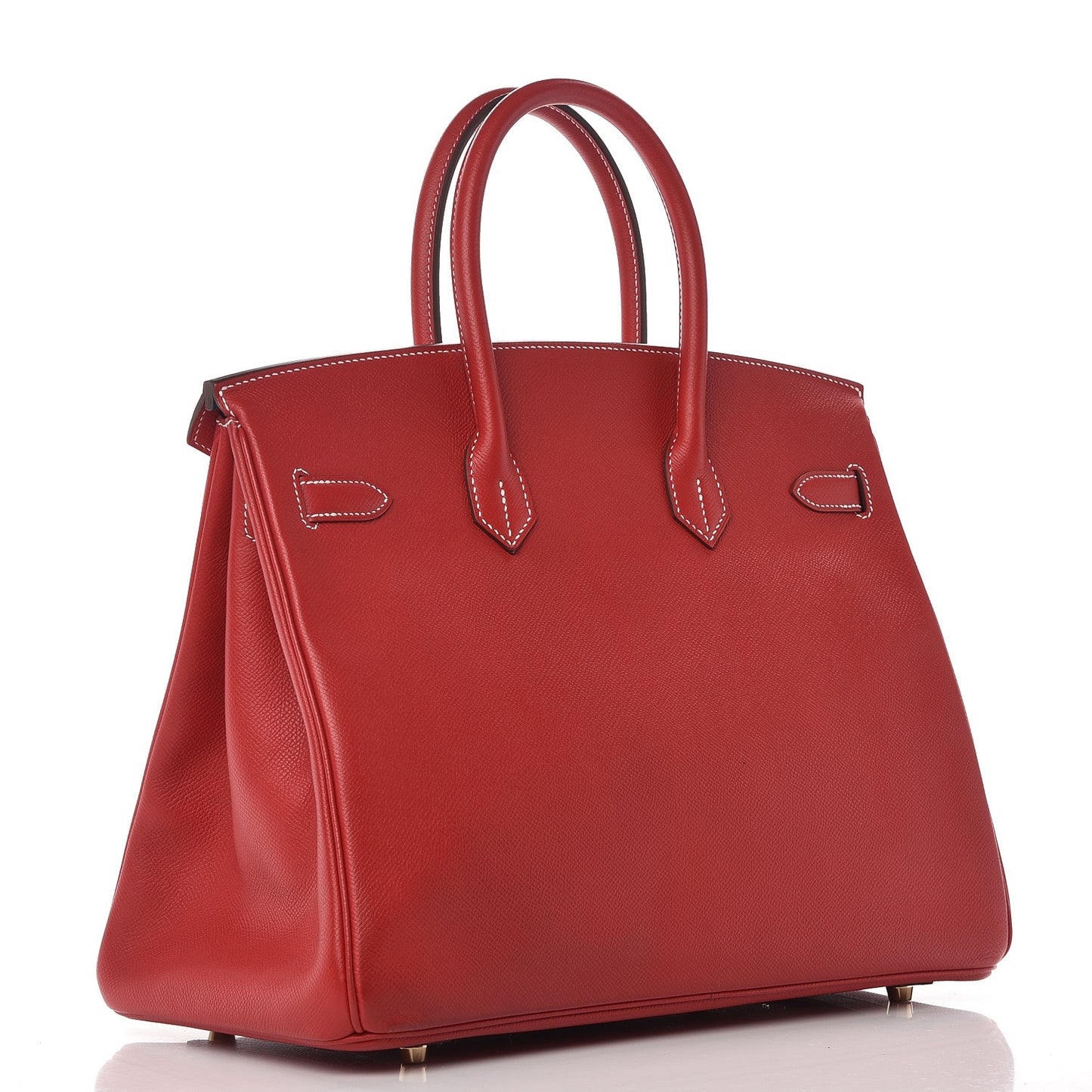 Epsom Candy Birkin 35 Rouge Casaque Bleu Thalassa