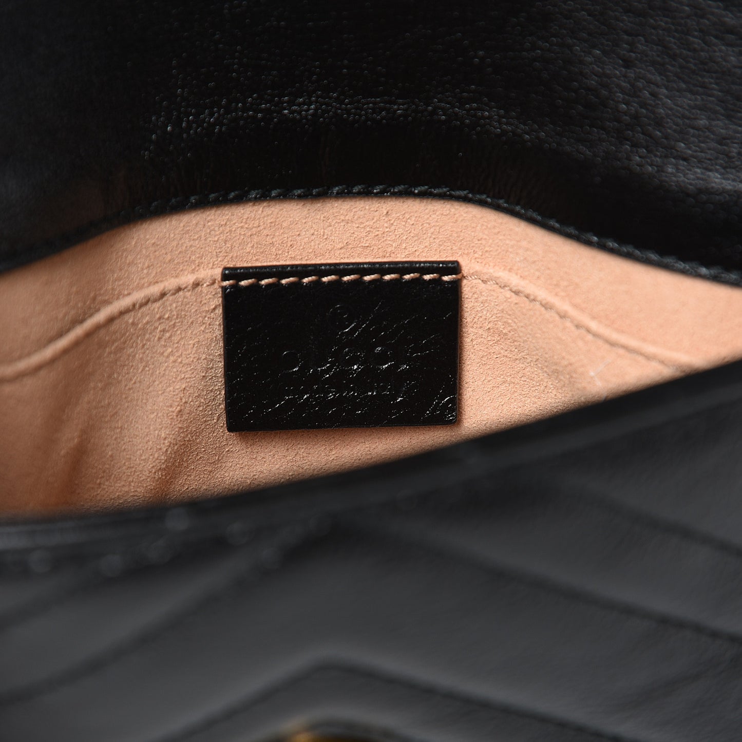 Calfskin Matelasse GG Marmont 2.0 Multi Belt Bag 85 34 Black