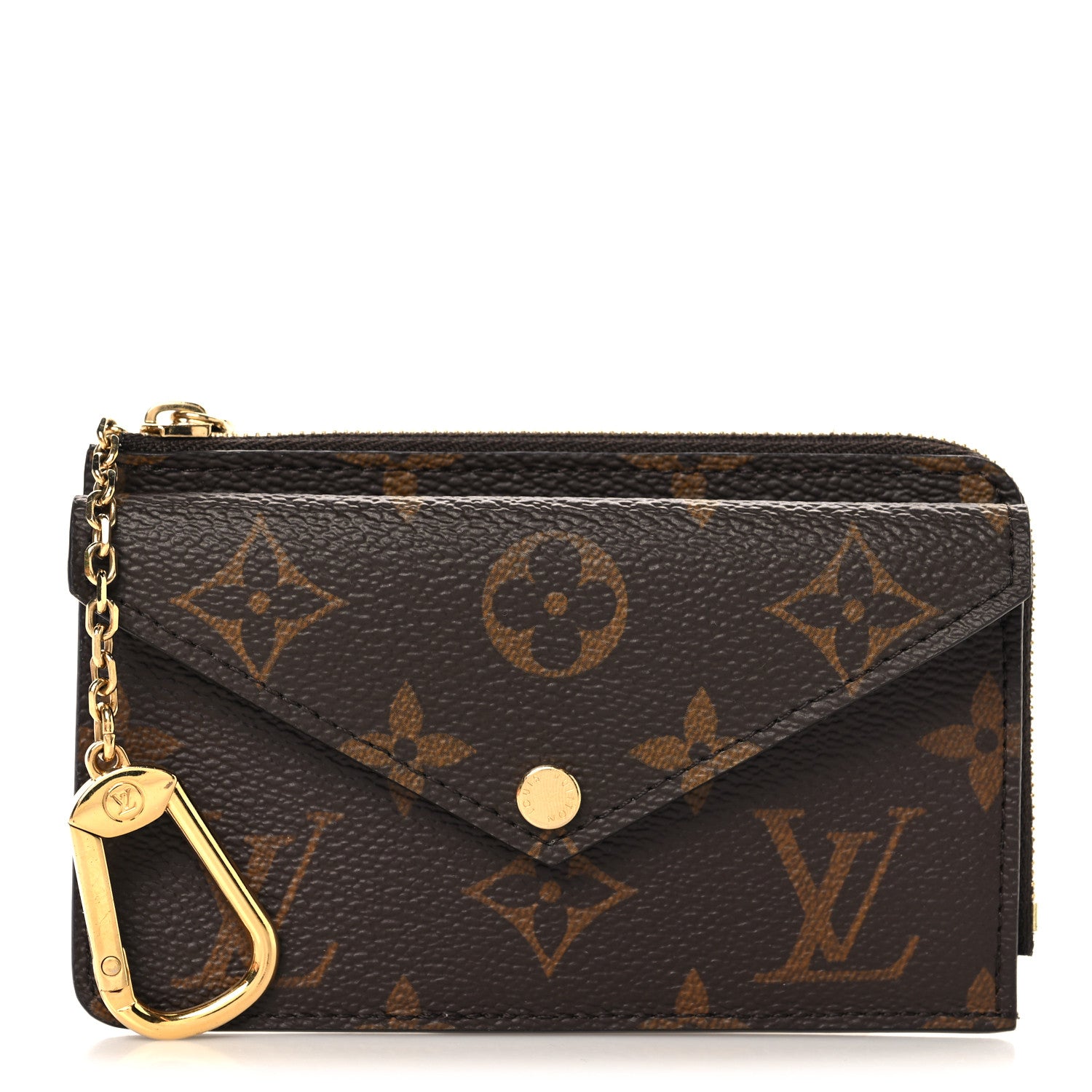 Louis Vuitton Monogram Recto Verso Card Holder Black 1 of 7