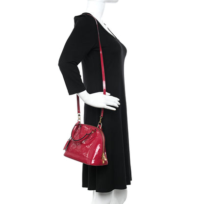 Louis Vuitton Vernis Alma BB Rose Indien 2 of 13