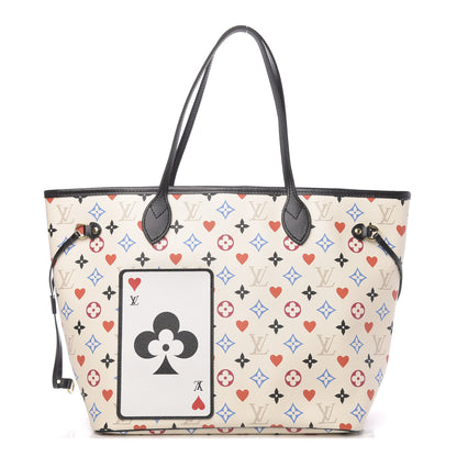 Louis Vuitton Game On Neverfull MM White 1 of 9