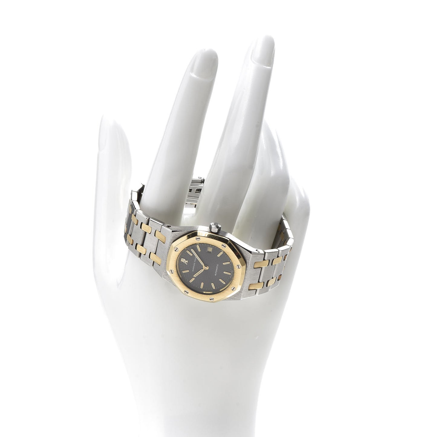 Stainless Steel 18K Yellow Gold 30mm Royal Oak Automatic Watch