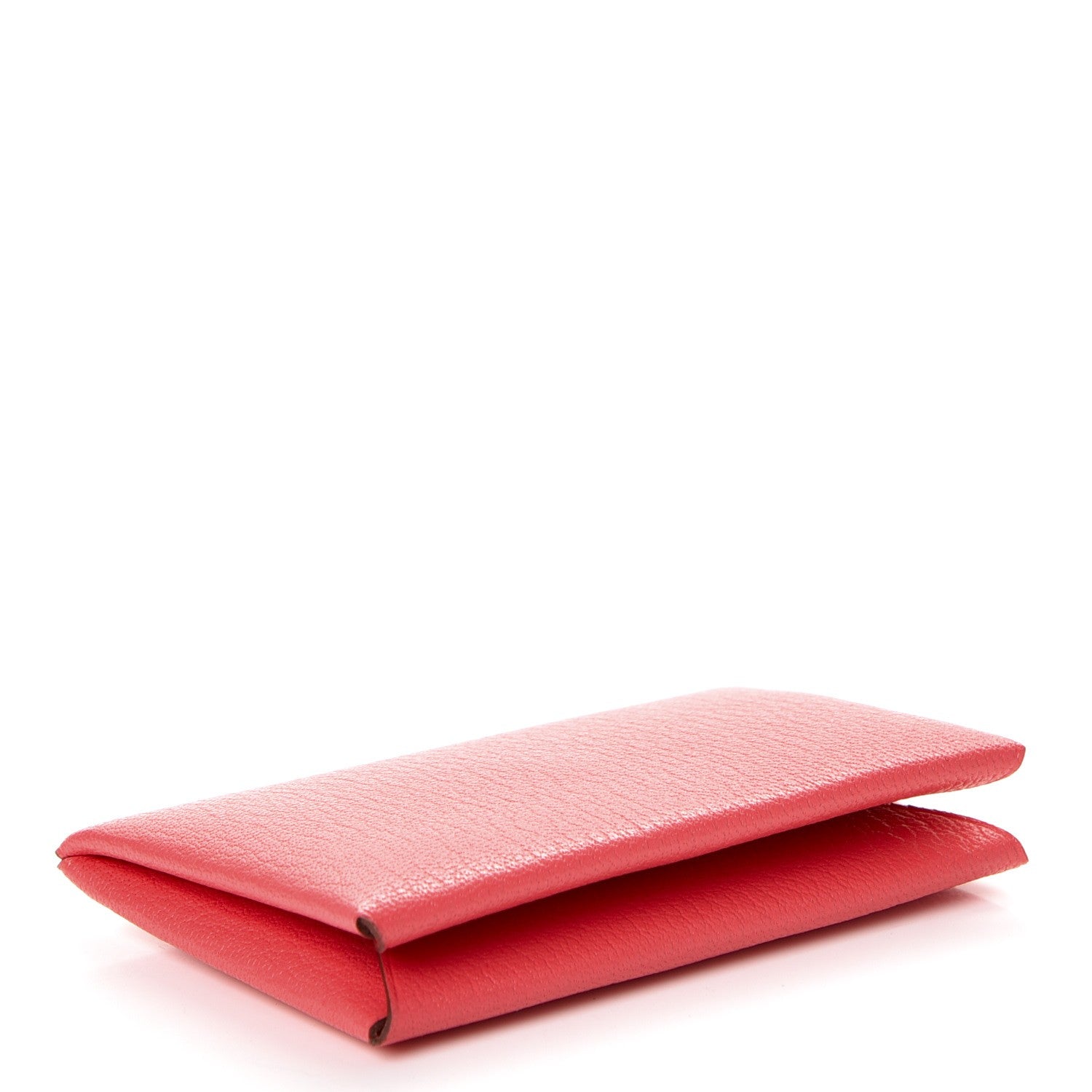 Hermes Chevre Mysore Calvi Card Case Rose Lipstick 4 of 8