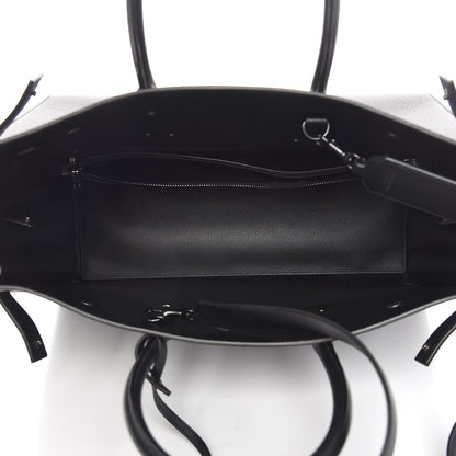 Saint Laurent Grained Calfskin Large Sac De Jour Carryall Black 5 of 11