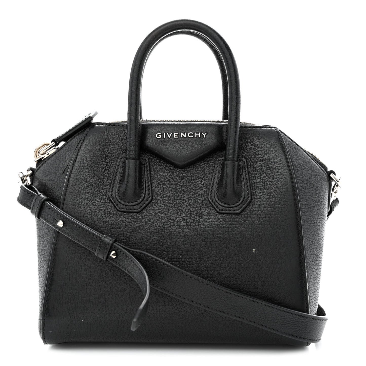 Sugar Goatskin Mini Antigona Black