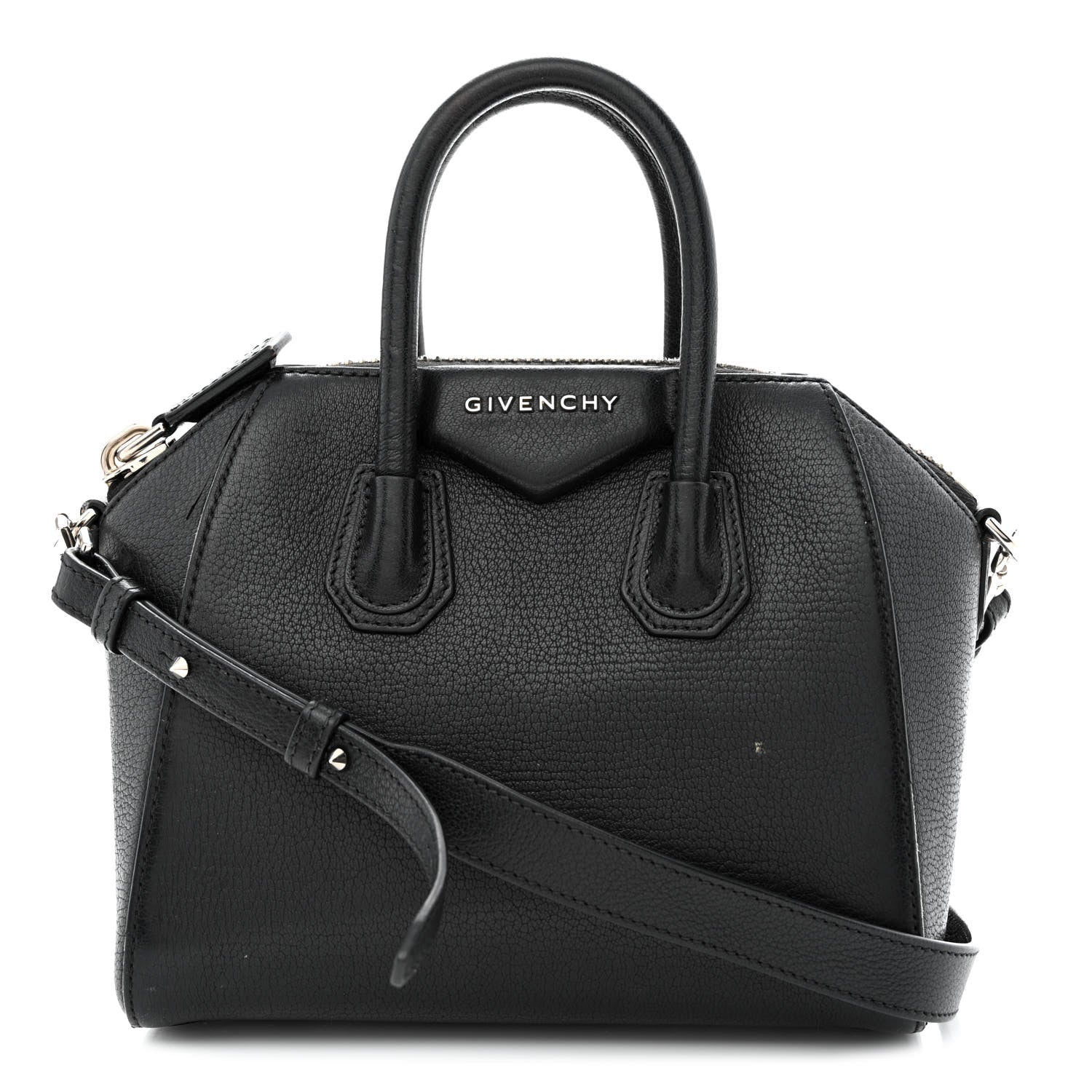 Givenchy Sugar Goatskin Mini Antigona Black 1 of 23