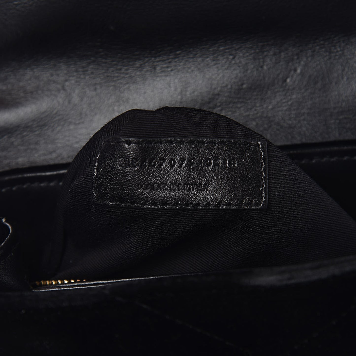 Velvet Y Quilted Monogram Toy Loulou Chain Satchel French Black