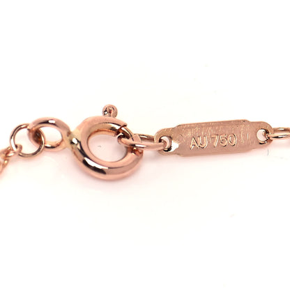 Tiffany 18K Rose Gold Diamond Atlas Bar Pierced Bracelet 5 of 5