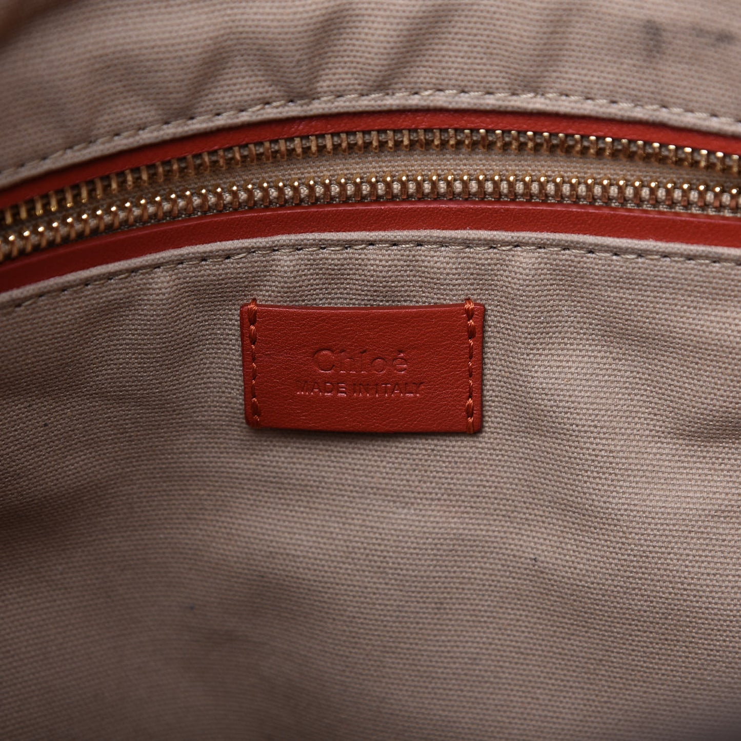 Smooth Calfskin Medium Roy Bucket Bag Earthy Red