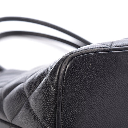 Chanel Caviar Quilted Medallion Tote Black 17 of 25