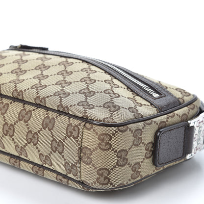 Gucci Monogram Signature Web Camera Bag Brown 6 of 9