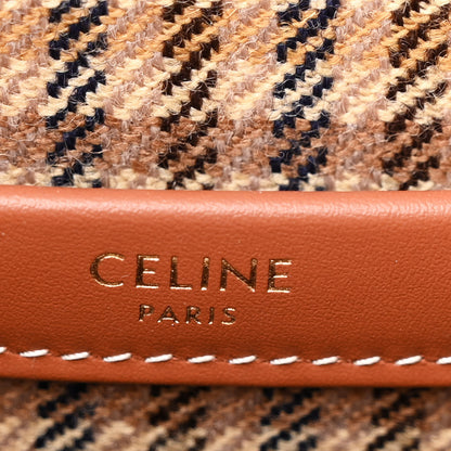 Celine Tweed Calfskin Triomphe Small Cabas Thais Multicolor 6 of 11