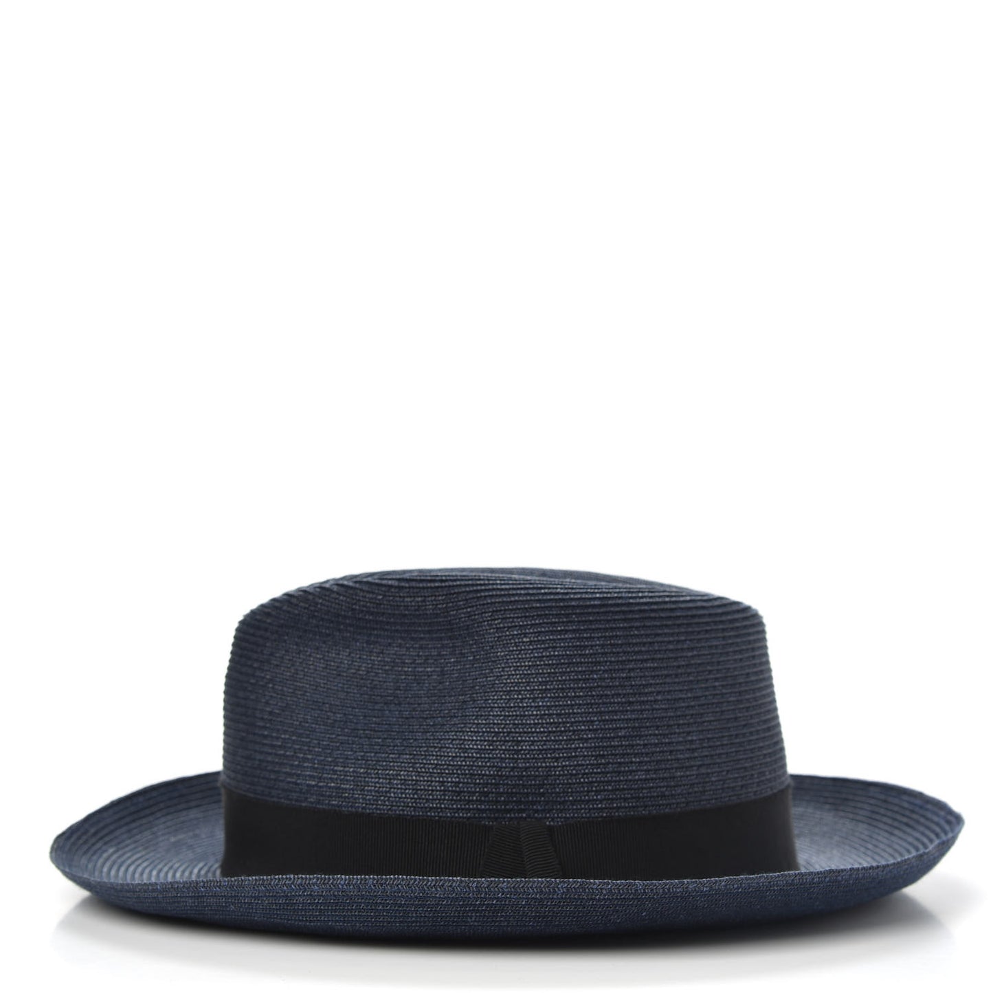 Straw Grosgrain Hat 59