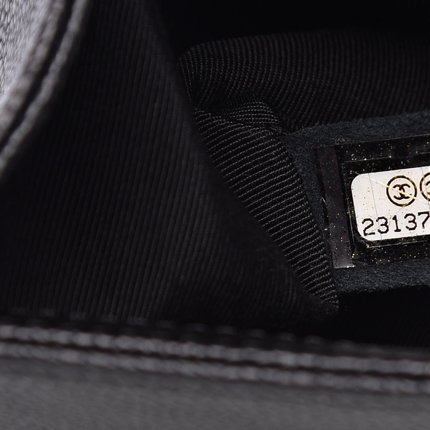 Chanel Caviar Quilted Medium Boy Flap Black 7 of 12