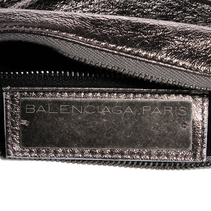 Balenciaga Agneau Large Shoulder Pewter 8 of 11