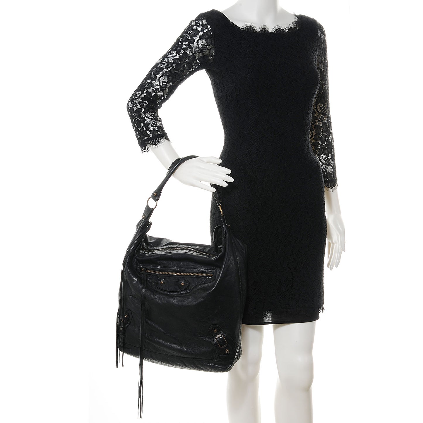 Chevre Day Hobo Black