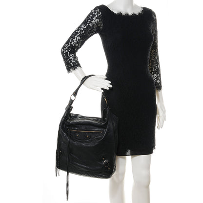 Balenciaga Chevre Day Hobo Black 2 of 7