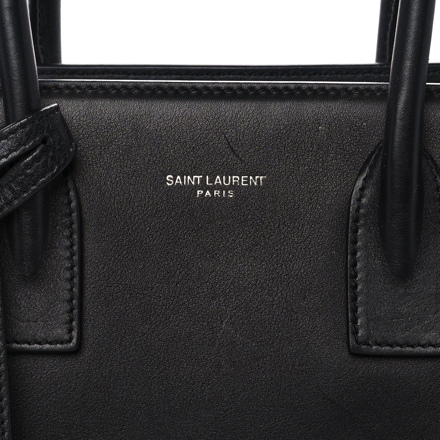 Saint Laurent Calfskin Patchwork Baby Sac De Jour Black Multi 10 of 11