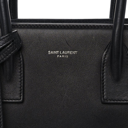 Saint Laurent Calfskin Patchwork Baby Sac De Jour Black Multi 10 of 11