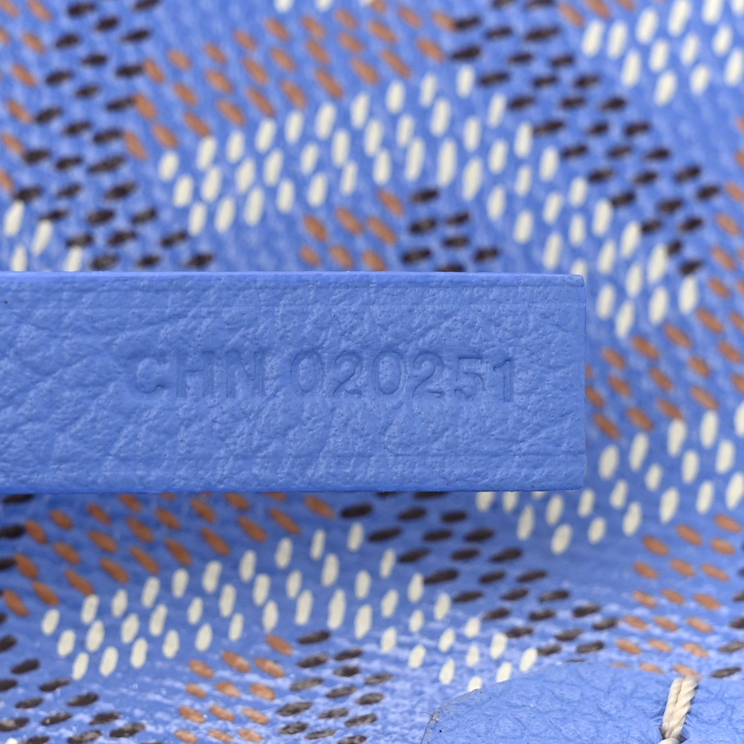 Goyard Goyardine Le Jardin Saint Louis PM Iris 8 of 11