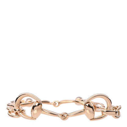 Gucci 18K Yellow Gold Horsebit Bracelet 1 of 5