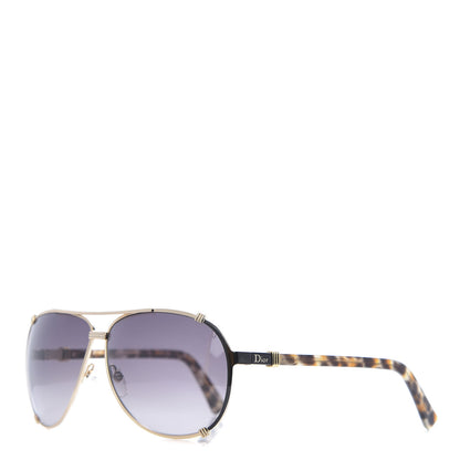 Christian Dior Chicago 2 Aviator Sunglasses Brown 1 of 7