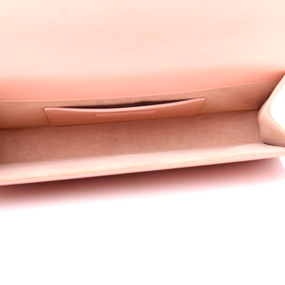 Saint Laurent Calfskin Classic Monogram Cassandre Clutch Blush 5 of 12