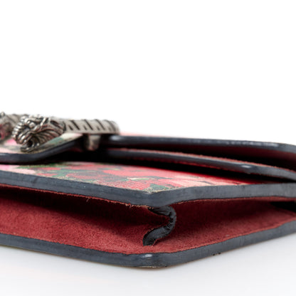 Gucci GG Supreme Monogram Blooms Super Mini Dionysus Shoulder Bag Beige Multicolor Dry Rose 9 of 10