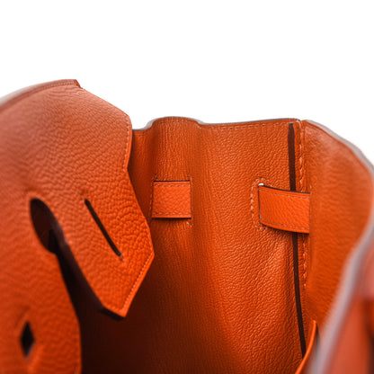 Hermes Togo Birkin 35 Orange 14 of 33