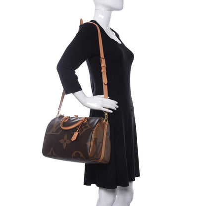 Louis Vuitton Reverse Monogram Giant Speedy Bandouliere 30 2 of 11