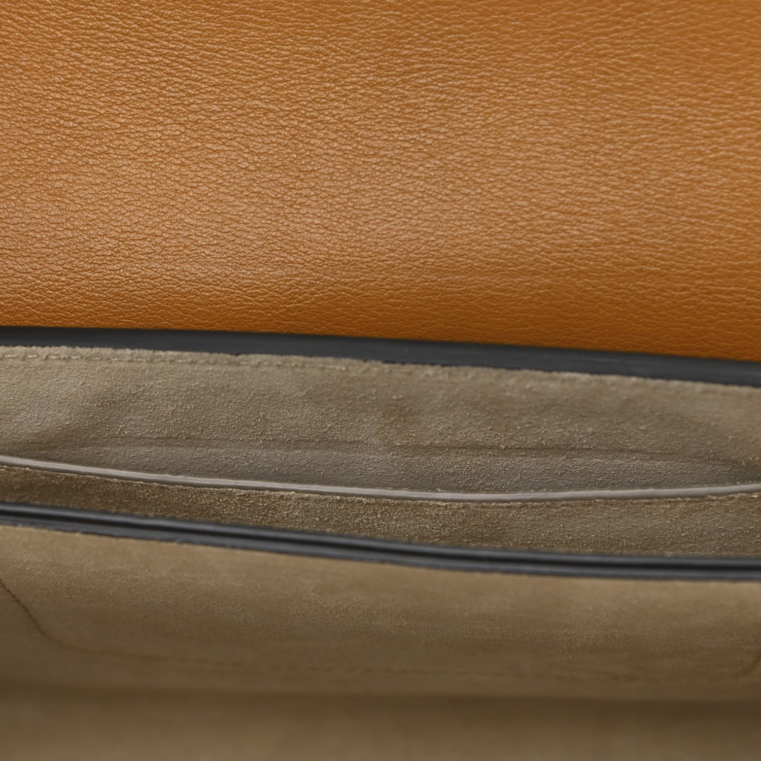 Chloe Suede Calfskin Small Faye Shoulder Bag Mustard Brown 6 of 11