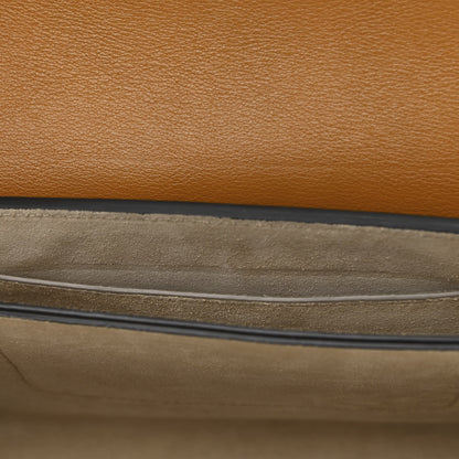 Chloe Suede Calfskin Small Faye Shoulder Bag Mustard Brown 6 of 11