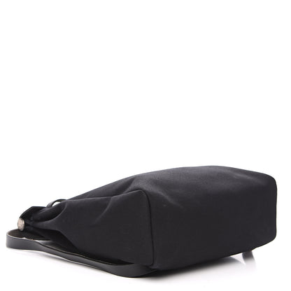 Hermes Toile Vache Calfskin Herbag 30 PM Backpack Black 4 of 11