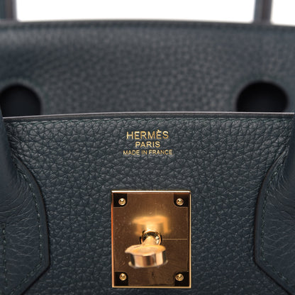 Hermes Togo Birkin 30 Vert Cypress 8 of 10