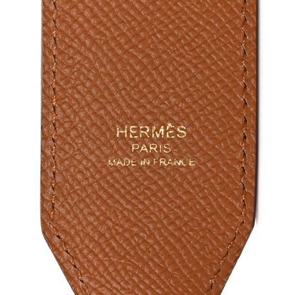 Hermes Epsom 40mm Hexagon Tressage Shoulder Strap Gold 4 of 6