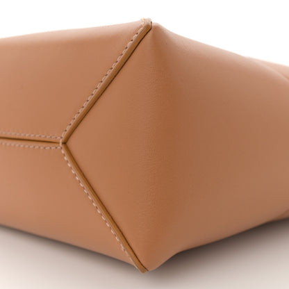 Loewe Shiny Calfskin Mini Puzzle Fold Tote Warm Desert 10 of 12