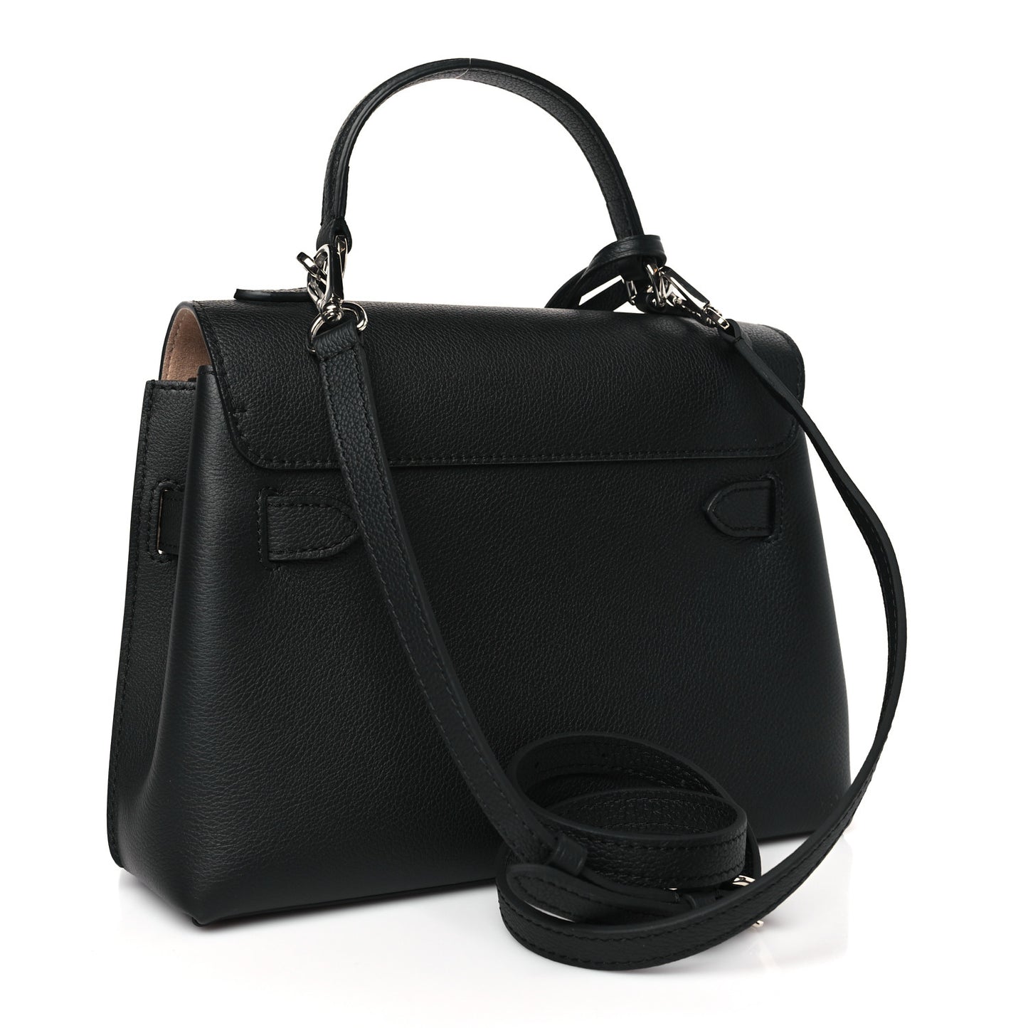Calfskin Lockme Ever BB Black